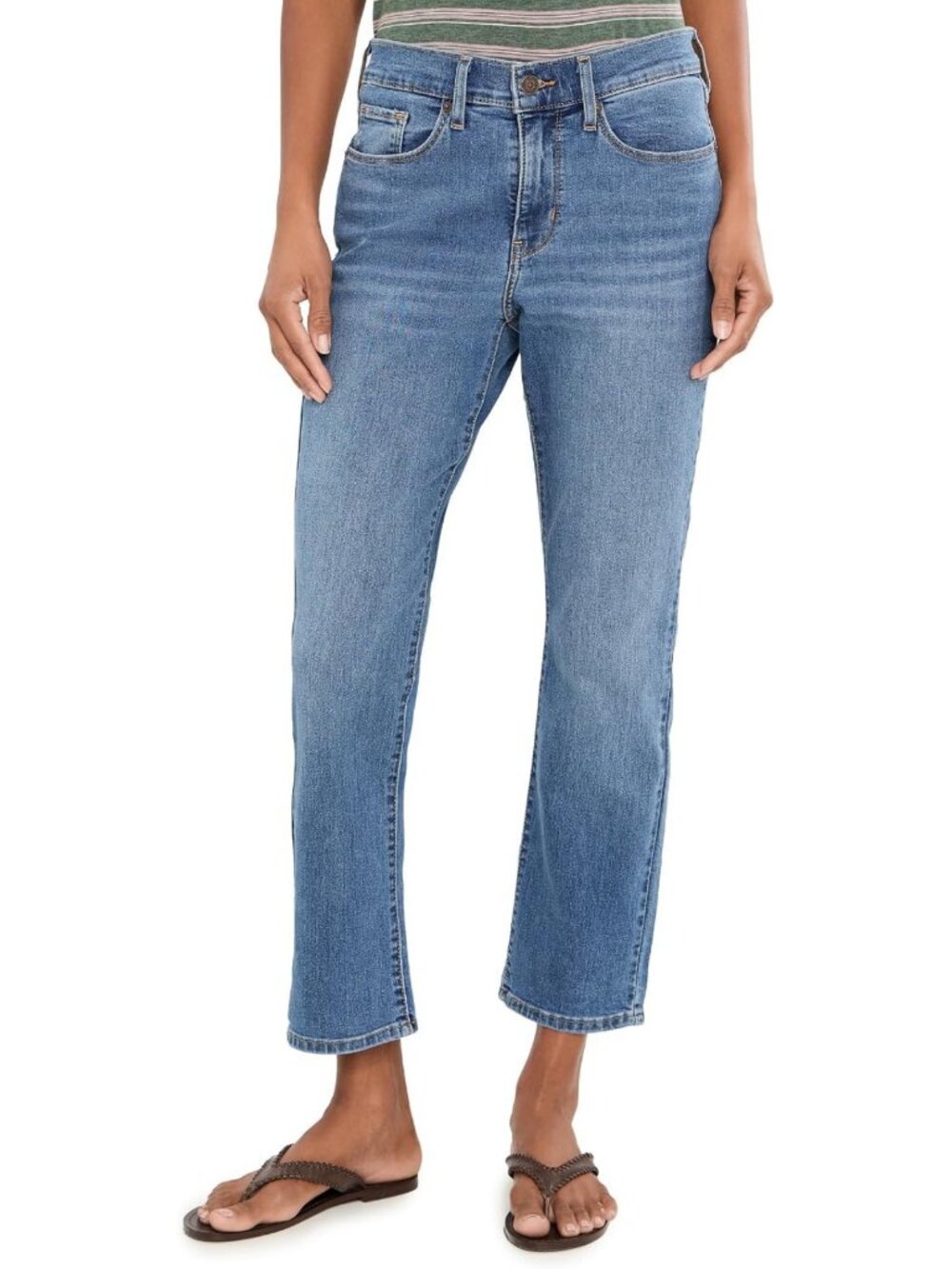 Classic Straight Ankle Jeans for Women | Timeless Fit, Versatile Style, Everyday